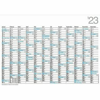 Bhner Plakatkalender SIGMA M12, 12 M/1S, 67 x 47 cm, 2026