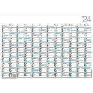 Bhner Plakatkalender SIGMA M12, 12 M/1S, 67 x 47 cm, 2026