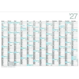 B�hner Plakatkalender SIGMA M12, 12 M/1S, 67 x 47 cm, 2027