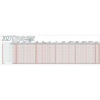 B�hner Urlaubsplaner UP12F, f.26MA, gel.+gef.auf A4,...