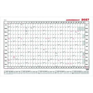 G�ss Plakatkalender Nr. 4, Jahresplaner, 12 Monate, 60 x...