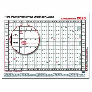 G�ss Plakatkalender Nr. 4, Jahresplaner, 12 Monate, 60 x 42cm (A2), 2027