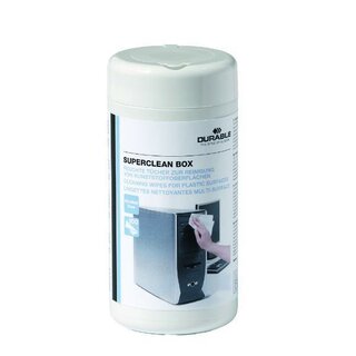 Reinigungstcher Durable 5708, Superclean, 1 Dose mit 100 Stck