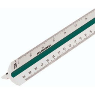Dreikantmaßstab Rumold 150, Länge: 30cm, Teilung:...