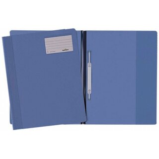 Schnellhefter Durable 2500, A4 berbreite, aus Hartfolie, blau