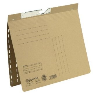 Pendelhefter Elba 90481, kaufmännische Heftung, naturbraun