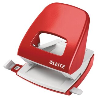 Leitz Locher 5008 New NeXXt, Stanzleistung: 30 Blatt, rot