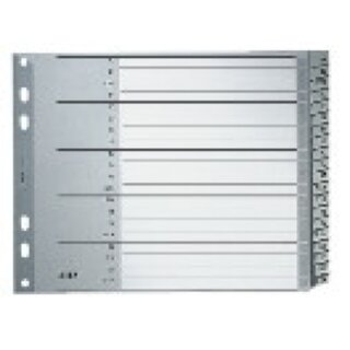 Register Leitz 1262, A-Z, halbhoch (18cm) für A4, aus...