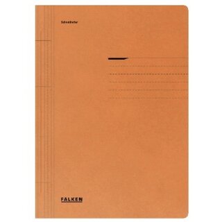 Schnellhefter Falken 80003791, A4, aus Karton, orange