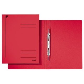 Spiralhefter Leitz 3040, kaufmännische Heftung, A4, rot