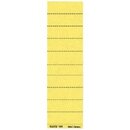 Blankoschilder Leitz 1901, 60 x 21mm, gelb, 100 Stck