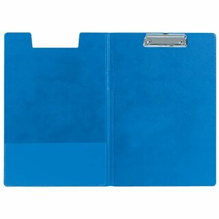 Blockmappe Leitz 3960, A4, mit Federklemme + Dreieckstasche, blau