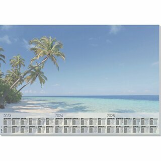 Sigel Schreibunterlage Beach HO6470, 30 Blatt, 59,5 x 41cm, 2027