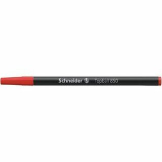 Tintenrollermine Schneider Topball 850, Strichstrke: 0,5mm, rot