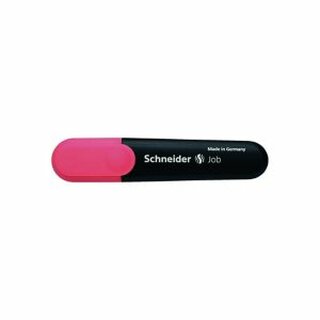 Textmarker Schneider Job, Strichstrke: 1+5mm, nachfllbar, rot