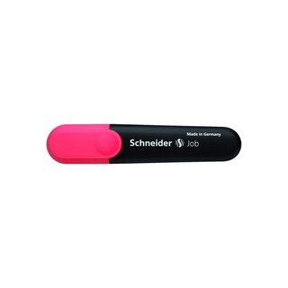 Textmarker Schneider Job, Strichstrke: 1+5mm, nachfllbar, rot