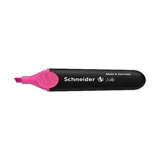 Textmarker Schneider Job, Strichstrke: 1+5mm, nachfllbar, rosa