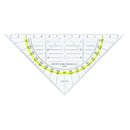 Geodreieck Aristo 1552, Hypotenusenlnge: 160mm, transparent