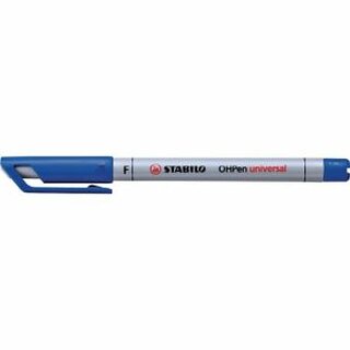 OHP-Stift Stabilo 852 F, wasserlslich, Strichstrke: 0,7mm, blau