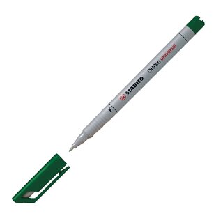 OHP-Stift Stabilo 852 F, wasserlslich, Strichstrke: 0,7mm, grn