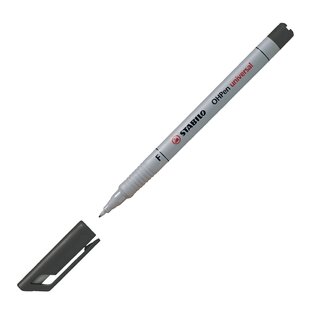 OHP-Stift Stabilo 852 F, wasserlslich, Strichstrke: 0,7mm, schwarz