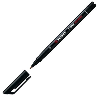 OHP-Stift Stabilo 842 F, wasserfest, Strichstrke: 0,7mm, schwarz