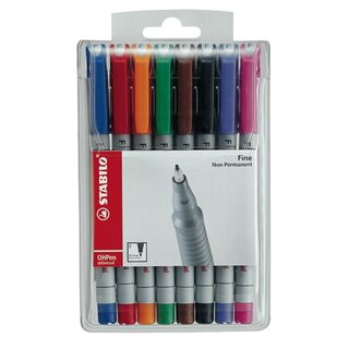 OHP-Stift Stabilo 852 F, wasserlöslich, Strichstärke:...