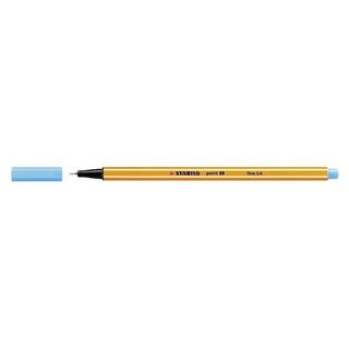 Fineliner Stabilo point 88/57, Strichstrke: 0,4mm, hellblau