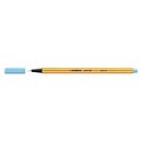 Fineliner Stabilo point 88/57, Strichstrke: 0,4mm, hellblau