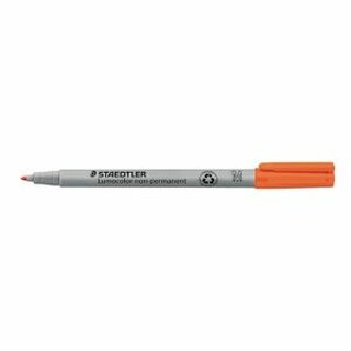 OHP-Stift Staedtler Lumocolor 315M, wasserlslich, Strichstrke: 1,0mm, orange