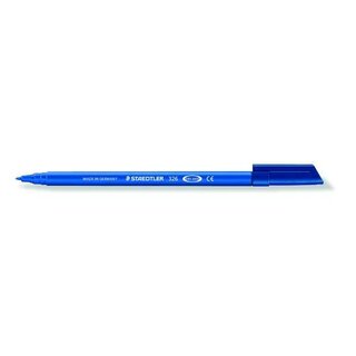 Faserschreiber Staedtler 326, Strichstrke: 1mm, blau