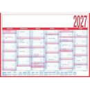 ZETTLER Tafelkalender 908-1315, 6M/1S, Karton, A4 quer,...