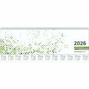 Zettler Tischquerkalender 137, 1W/2S, 36 x 10,5cm, grn,...