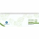 Zettler Tischquerkalender 146, 1W/1S, 30 x 10cm, grn,...