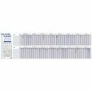 Zettler Urlaubsplaner 992, faltbar, 100 x 29,7 cm, fr 25...