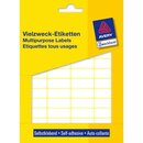 Mini-Etiketten Avery Zweckform 3319, 29 x 18mm (LxB),...