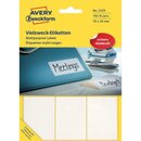 Universal-Etiketten Avery Zweckform 3329, 76 x 39mm...