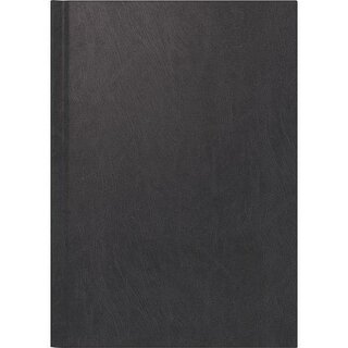 Brunnen Buchkalender 1079560906, 1T/1S, A5, schwarz, 2026