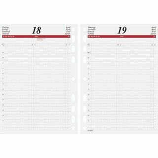 Rido-Ide Kalendereinlage T1 7065900006, 1T/1S, A5, 2026