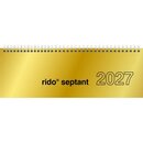 Rido-Ide Tischquerkalender 7036121916 Septant, 1W/2S,...