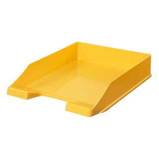 Briefkorb HAN 1027, stapelbar, Maße: 243 x 335 x 57mm, gelb