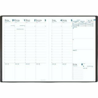 Quo Vadis Prenote 024003Q, 1W/1S, 21 x 29,7cm, A4, Kalender-Einlage, 2026