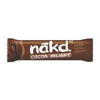 Nakd Fruchtsnack Cocoa Delight 75505, 18 Stück