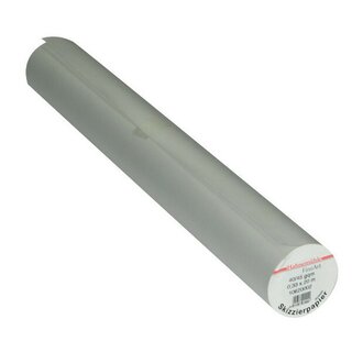 Skizzenpapier S+S 620003, 0,33 x 50m, 40/45g, transparent