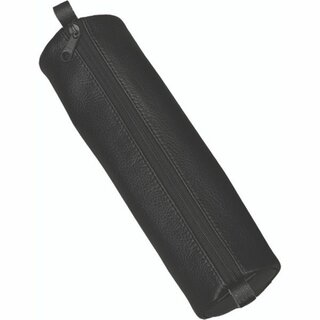 Schlamperrolle Alassio 43017, Leder, Maße: 21 x 6cm, schwarz