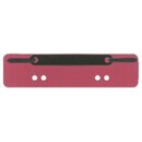 Heftstreifen, kurz, RC-Metall, Metalldeckleiste, rot, 25...