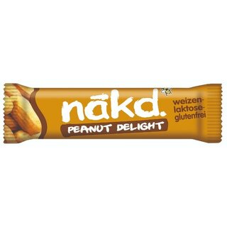 Fruchtsnack Nakd 71509, Peanut Delight, 18 Stck