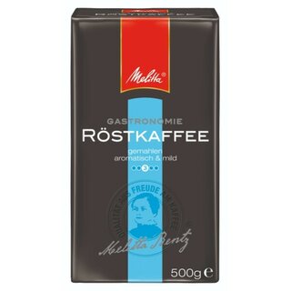 Kaffee Melitta 606, Mild und Aromatisch, gemahlen, 500g