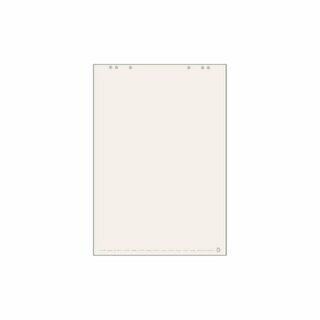 Flipchartblock Herlitz, blanko, Ma�e: 65 x 98 cm (L x B),...