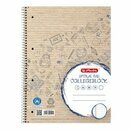 Collegeblock Herlitz 100050219, A4, liniert, 60g, 4fach...